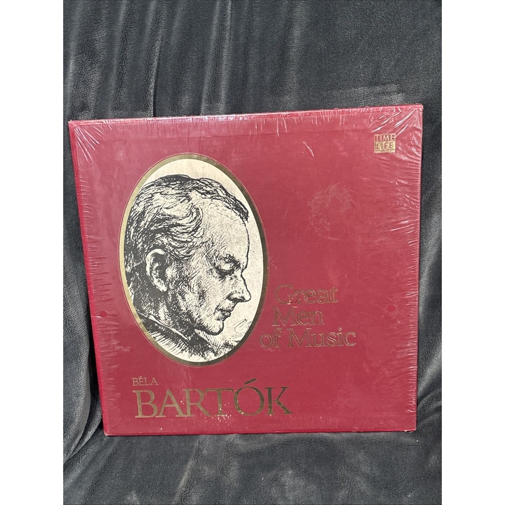 BELA BARTOK: Time Life Great Men of Music (Vinyl 4 LP Box Record Sealed)